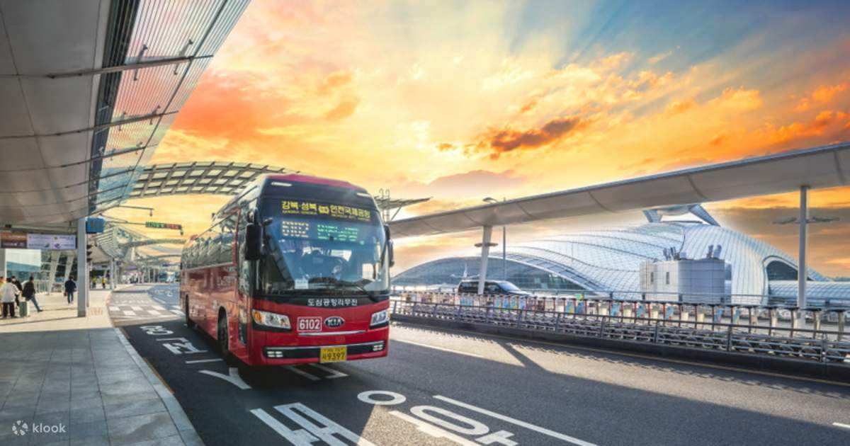 Airport Bus] 6102 Incheon Airport to Seoul Korea University